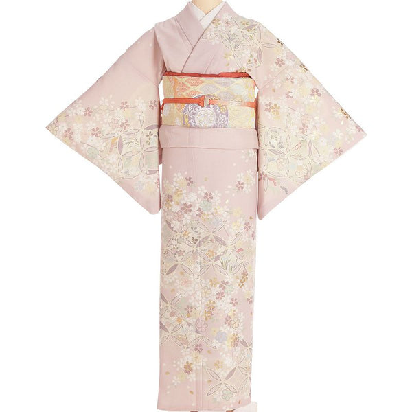 専用です　　アンティークベビーピンクの着物２着 専用です アンティークベビーピンクの着物2着 専用です アンティーク