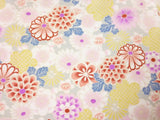 【着物レンタル】〔キモノ/kimono〕レンタル着物宅配セット「Sサイズ」菊尽くしRumi(春秋冬用／女性用レディース袷)着物レンタル/和服/和装/小紋の画像の3