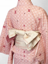 宅配レンタル単衣着物セット「Lサイズ」(初夏・初秋用／女性用レディース単衣)の画像の2