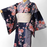 宅配レンタル単衣着物セット「Lサイズ」RYOKOKIKUCHI(初夏・初秋用／女性用レディース単衣)の画像