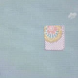 〔着物レンタル〕夏物ハイグレードレンタル(盛夏用／女性用レディース夏物)「XLサイズ」薄緑・色紙宅配レンタル着物の画像の3