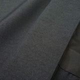 【着物レンタル】「XLサイズ」黒グレー(春秋冬用／男物メンズ袷紬)の画像の5