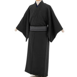 着物レンタル男メンズ「Sサイズ」青緑ストライプブラウン(春秋冬用／袷)父七五三撮影パーティー披露宴ゲストの画像の2