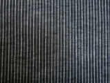 浴衣レンタル「Mサイズ」黒縦縞(男メンズ)ワンタッチ簡単着付けゆかたフルセットの画像の2