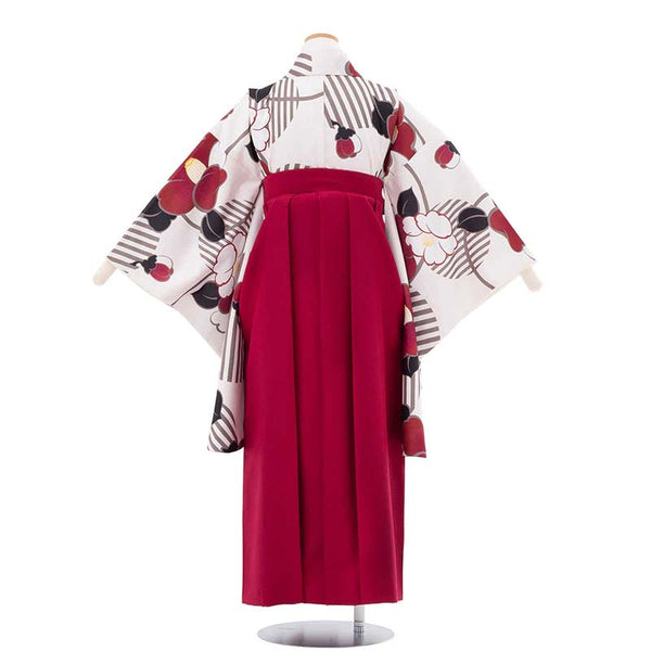 【AI】キッズ袴「Urban Patchwork Hakama」 Girls' Hakama (Elementary School Graduation Ceremony) One-Touch