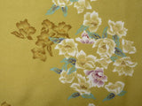 着物レンタル春秋冬用レディース袷小紋セット「Mサイズ」うぐいす色・りんどうの画像の3
