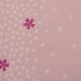 着物レンタル春秋冬用レディース袷小紋名古屋帯セット「XSサイズ」ピンク・小桜の画像の3