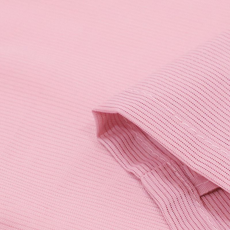 夏物レンタル絽「Mサイズ」ピンク色無地夏用レディース薄物ワンタッチの画像の4