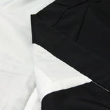 黒紋付はかまレンタル「Mサイズ」仙台平風袴セット簡単着付け(男着物メンズ袷)五ツ文フォーマル着物の画像の4