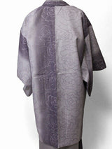 羽織レンタル（女性用・レディース）「フリーサイズ／Fサイズ」紫・バラぼかし(着物・はおりレンタルオプション)の画像の2