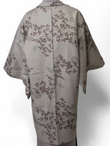 羽織レンタル（女性用・レディース）「フリーサイズ／Fサイズ」グレー・萩(着物・はおりレンタルオプション)の画像の2