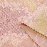 羽織レンタルオプションピンク・鹿の子大桜文フリーサイズの画像の4