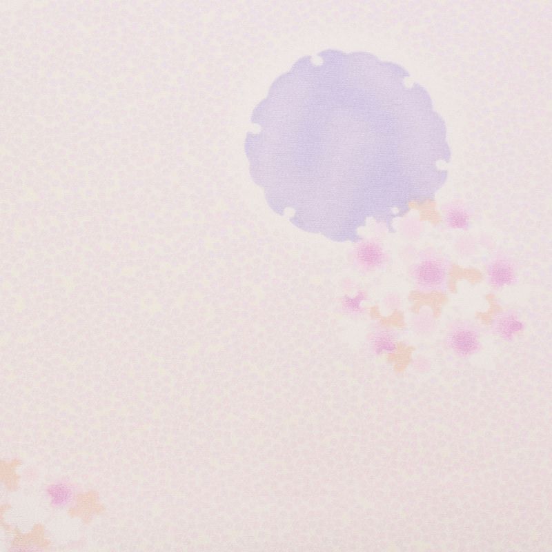 羽織レンタルオプション淡ピンク・雪輪とび柄文フリーサイズの画像の3