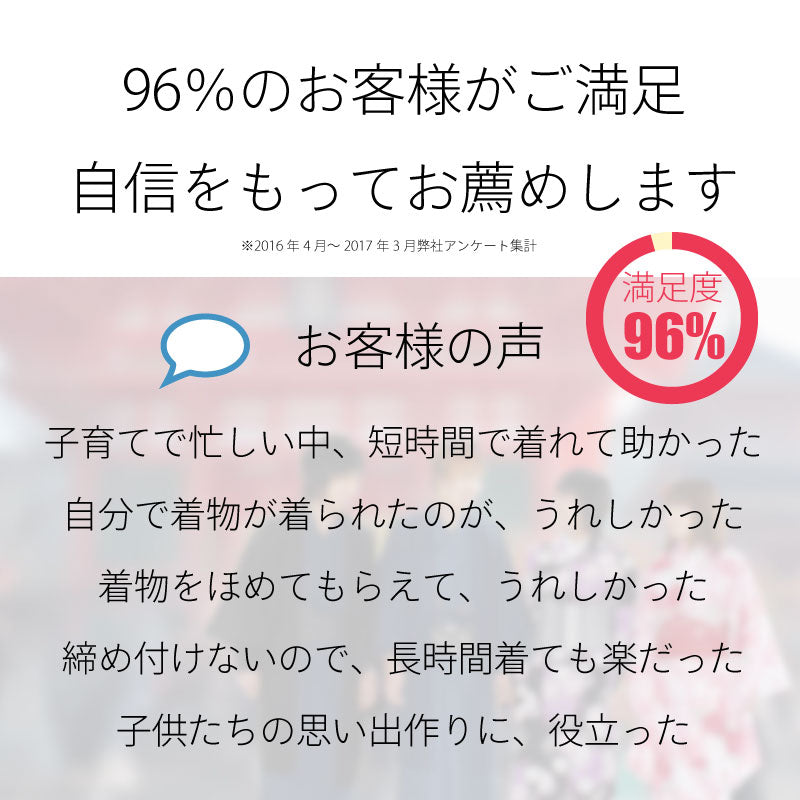 七五三2歳-3歳95サイズ男の子レンタル着物被布青/白パズルモダンの説明画像9